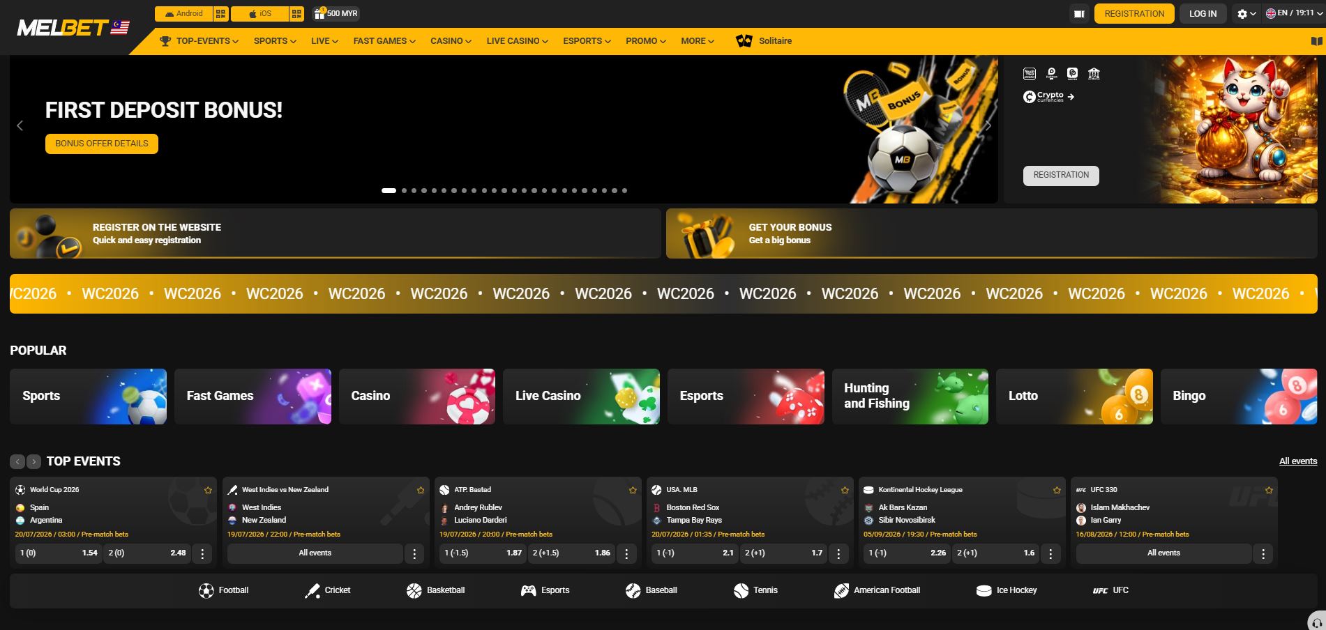 melbet malaysia casino and sportsbook